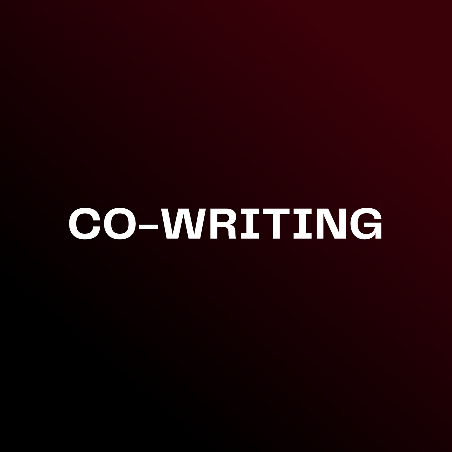 Co-Writing (Remote)