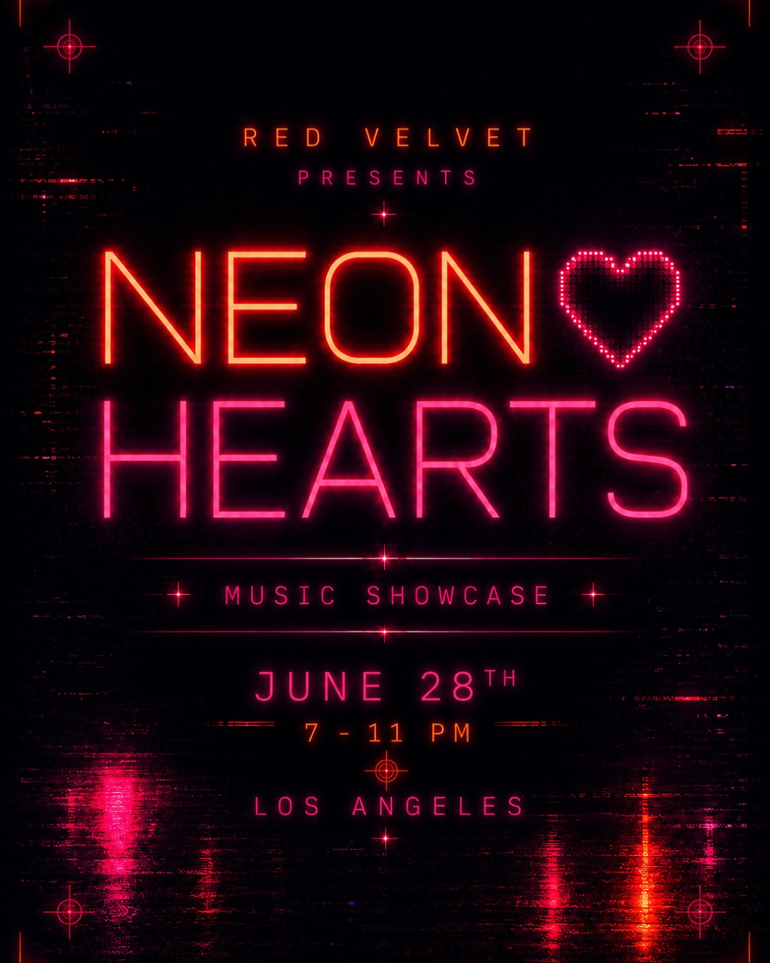 Neon Hearts Event Ticket (Free)