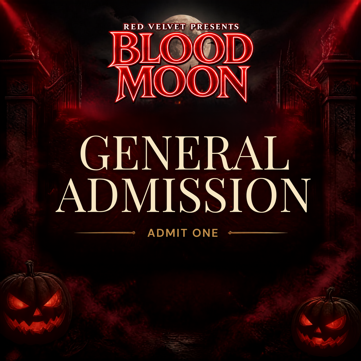 Blood Moon Halloween Party - VIP Admission (Ticket)